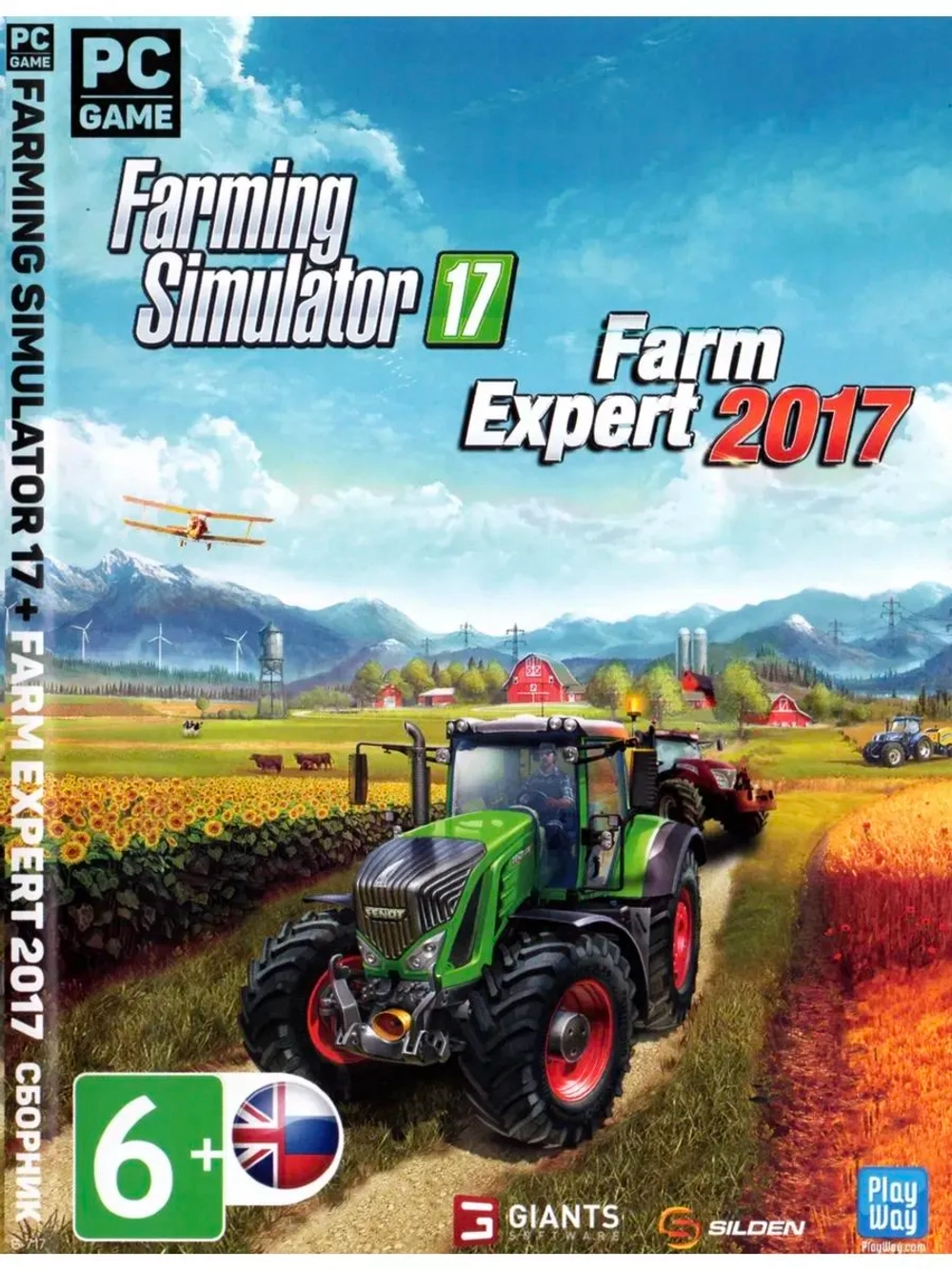 Farming Simulator 17 + Farm Expert 2017 (ФЛЕШКА)