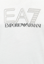 EA7 Emporio Armani UNISEX - Футболка с принтом - Белый