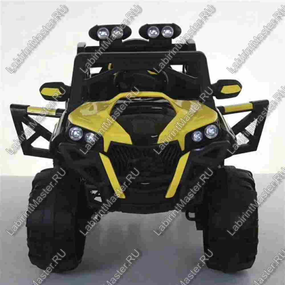 Детский электромобиль "LB-688 BIG SIZE JEEP" желтый