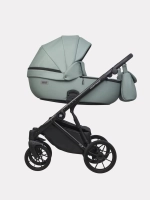 Коляска 2 в 1 Riko Basic Montana Ecco цвет 21 Green (зеленый)