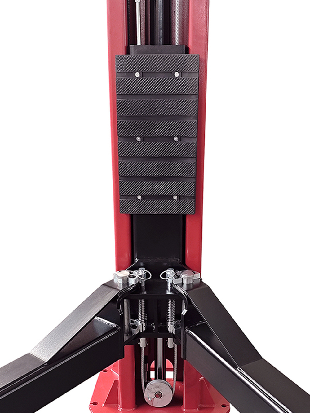 Подъемник электрогидравлический 5.5т 110-1800мм 2-х стоечный 380В верх. синхрон.(механ. с 1 кол) GTE