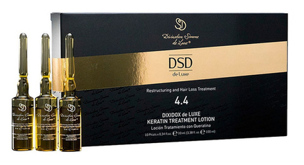 DSD Dixidox de Luxe Keratin Treatmant Lotion Восстанавливающий лосьон с кератином Диксидокс Де Люкс 10 амп х 10 мл