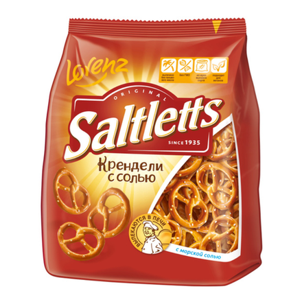 Крендели с солью Saltletts 150 гр