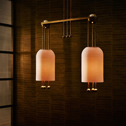 Ceiling design lamp Lantern by Apparatus (2 lampshade )