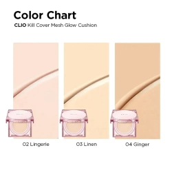 CLIO KILL COVER MESH GLOW CUSHION (Spf 50+)- Тональный кушон с сатиновым финишем