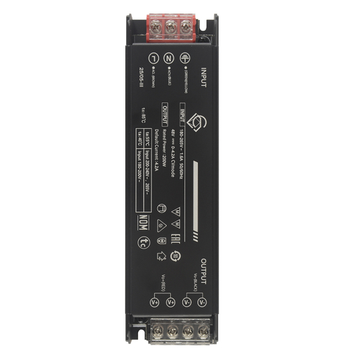 Драйвер 48V 300W Crystal Lux Space драйвер 48V 300W
