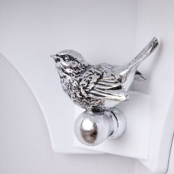 Полочка Гармония (угловая) Айс