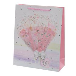 GAEM Пакет подарочный (бумага 210г/м2, блок микс 12шт), L26 W10 H32 см, 4в.