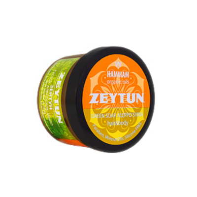 Густое АЛЕППСКОЕ мыло ЗЕЙТУН 400г HAMMAM organic oils