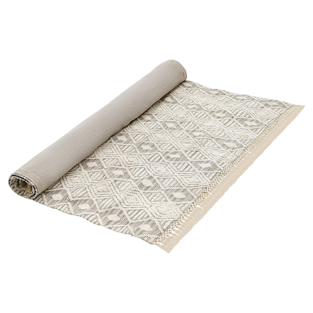 Ковер с бахромой из хлопка chennai из коллекции ethnic, 160x230 см