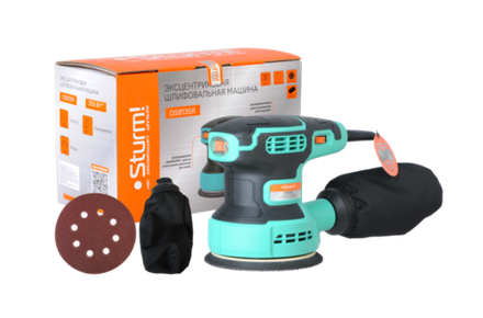 Эксцентриковая шлифовальная машина Sturm! OS8135R