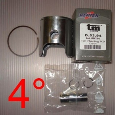 Поршень 53.93 4 градуса TM KZ тюнинг (кольцо 0.8мм)