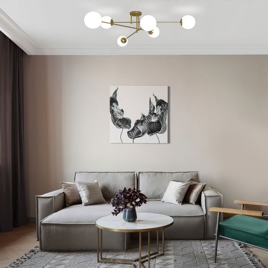 30181/6 /потолочный светильник/латунь Smart