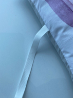 Комплект в кроватку 17 предметов "Зайка и подарки" серый, сатин