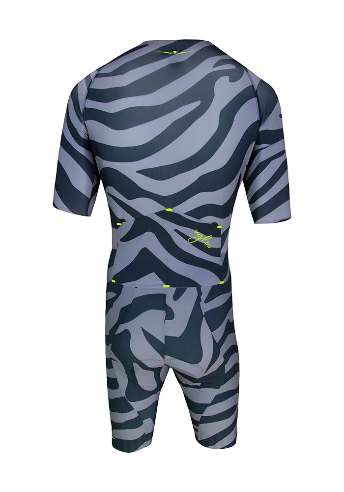 ВЕЛОКОСТЮМ SPEED TT SUIT | ZEBRA BLACK GREY