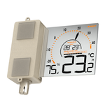 Оконный термометр-гигрометр с инверсивным зеркальным дисплеем RST01088