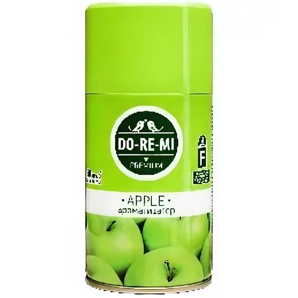 Сменный блок освежитель воздуха До-ре-ми Премиум Зеленое яблоко 250мл