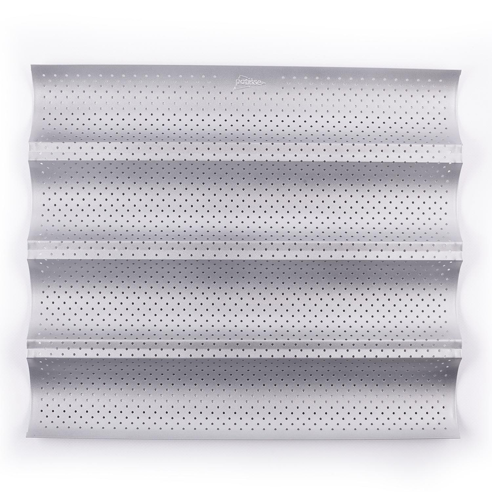 Форма для выпечки багетов 4-х секционная Patisse Silver 38х33 см