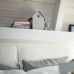 Часы с кукушкой qq, серые