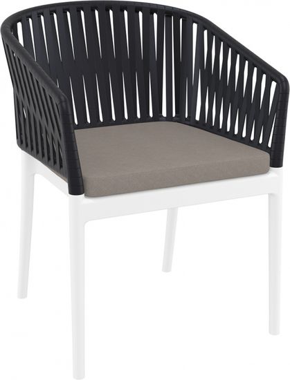 Кресло пластиковое с подушкой Portofino