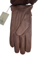 Перчатки. Мужские. Материал верха: Кожа оленя. Подклад: Трикотаж-шерсть. 5 шт в упаковке.