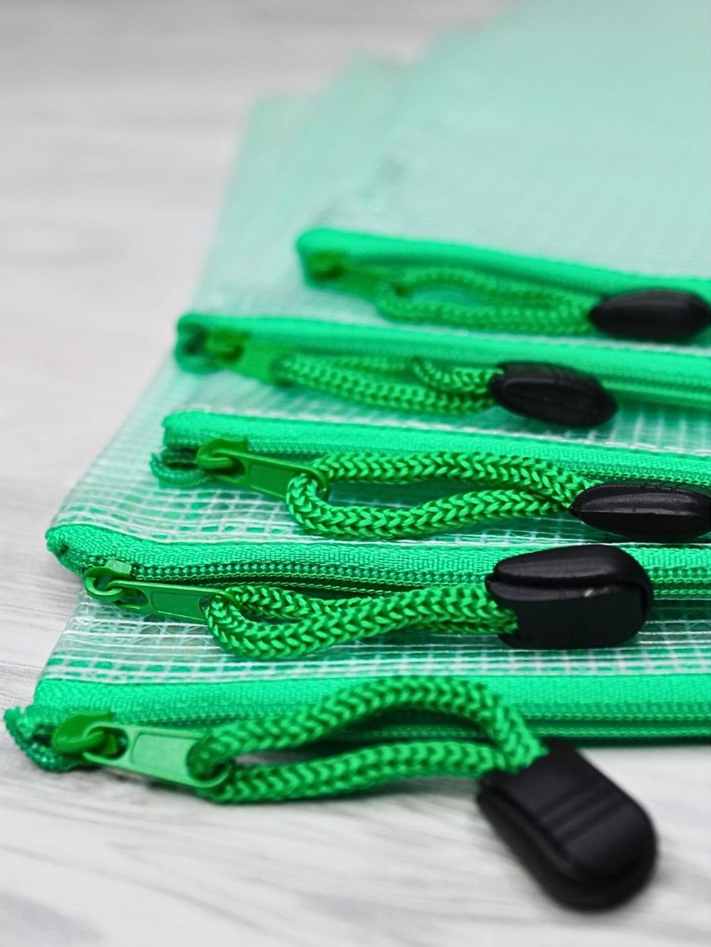 Набор папок на замке А4 зеленая 5 шт (К14-786)