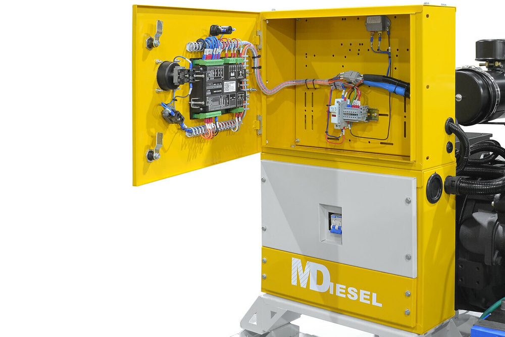 Резервный дизельный генератор МД АД-12С-230-1РНМ29 в контейнере