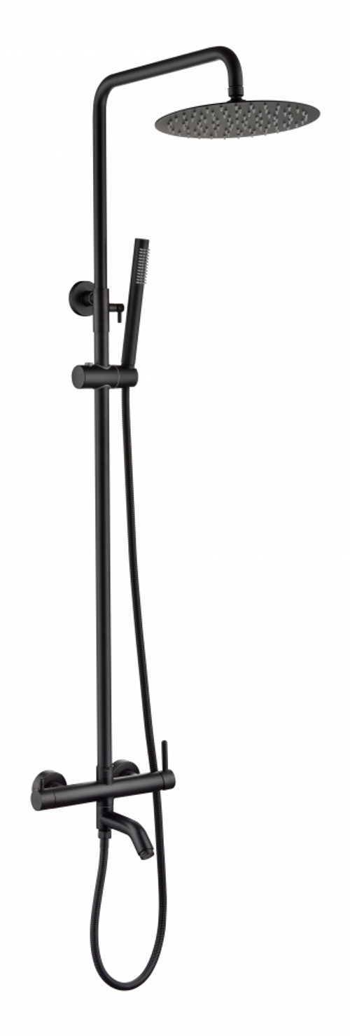 Душевая система Grocenberg GB7099BL Чёрный матовый