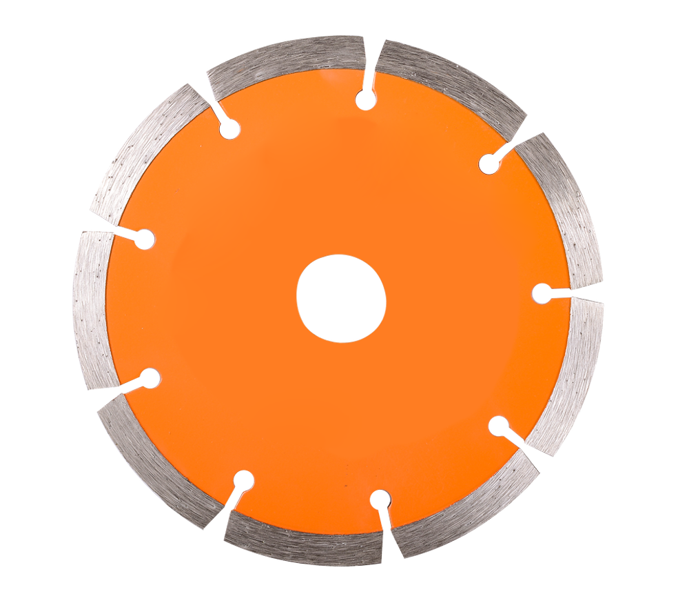 Диск алмазный отрезной сегментный СТАНДАРТ Вихрь, 125х22,2 мм, сухая резка