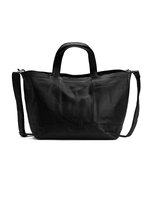 Сумка шоппер "HIBA W/ZIPPER", BLACK, MUUD, 29х27х16 см
