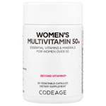 Codeage, Multivitamin 50, мультивитамины для женщин, 30 растительных капсул