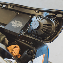 Динамики в штатные кофры Rockford Fosgate для Harley-Davidson TMS69BL14 (Road Glide, Ultra & Street Glide 2014+) 2шт.