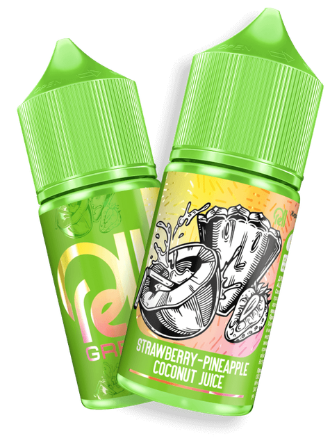 Rell Green Salt 30 мл - Strawberry Pineapple Coconut Juice (20 мг)
