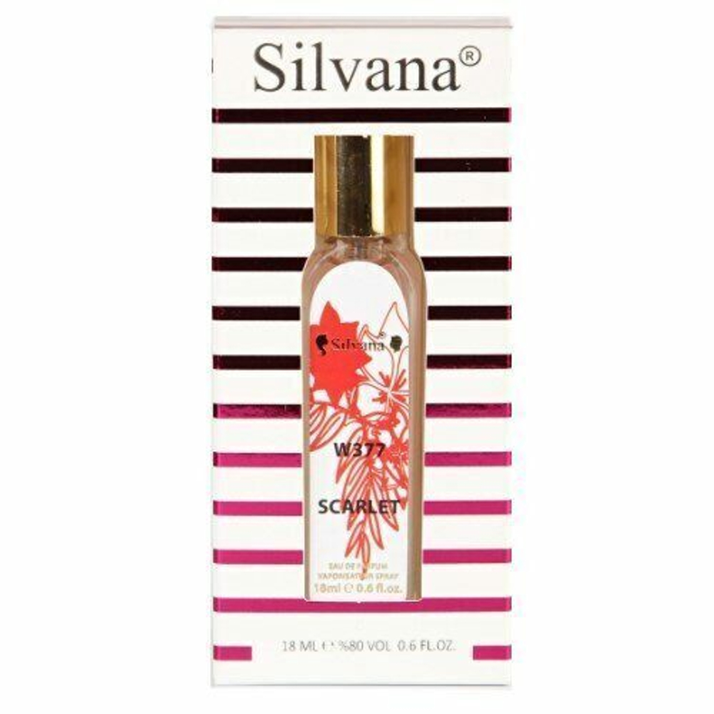 Пробник Silvana W377 Scarlett edp for women 18 ml.
