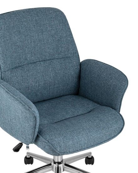 Стул офисный Simona голубой