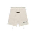 Шорты Fear of God Essentials Light Heather Oatmeal Logo, FOG-FW21-183