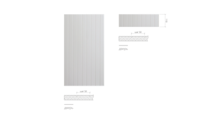 Фасад МДФ в плёнке ПВХ рис. 36-9