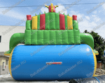Коммерческий надувной батут "Змей Горыныч 3" 23*11*10 м