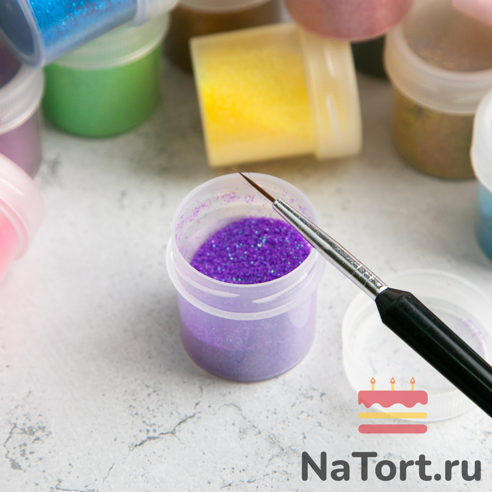 Блестки декоративные «Лаванда» 10 гр