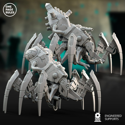 Xenos Armies Necrons Canoptek Spyder 1 шт. миниатюра для dnd, днд, pathfinder, фентези, Настольная игра, НРИ, Варгейм, РПГ