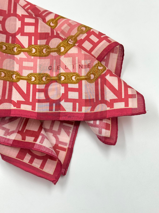 Платок розовый Celine