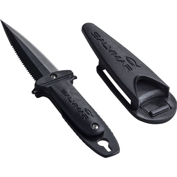 Нож Salvimar ST-Atlantis Черный с черным клинком