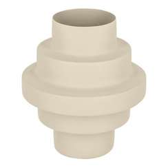 Ваза Tami 23 см бежевая