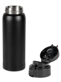 Термокружка Relaxika 701 (0,48 литра), черная (без лого)