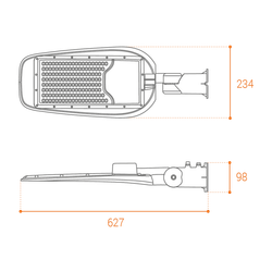 Уличный светильник WOLTA STL-120W/05 120Вт 5700К IP65