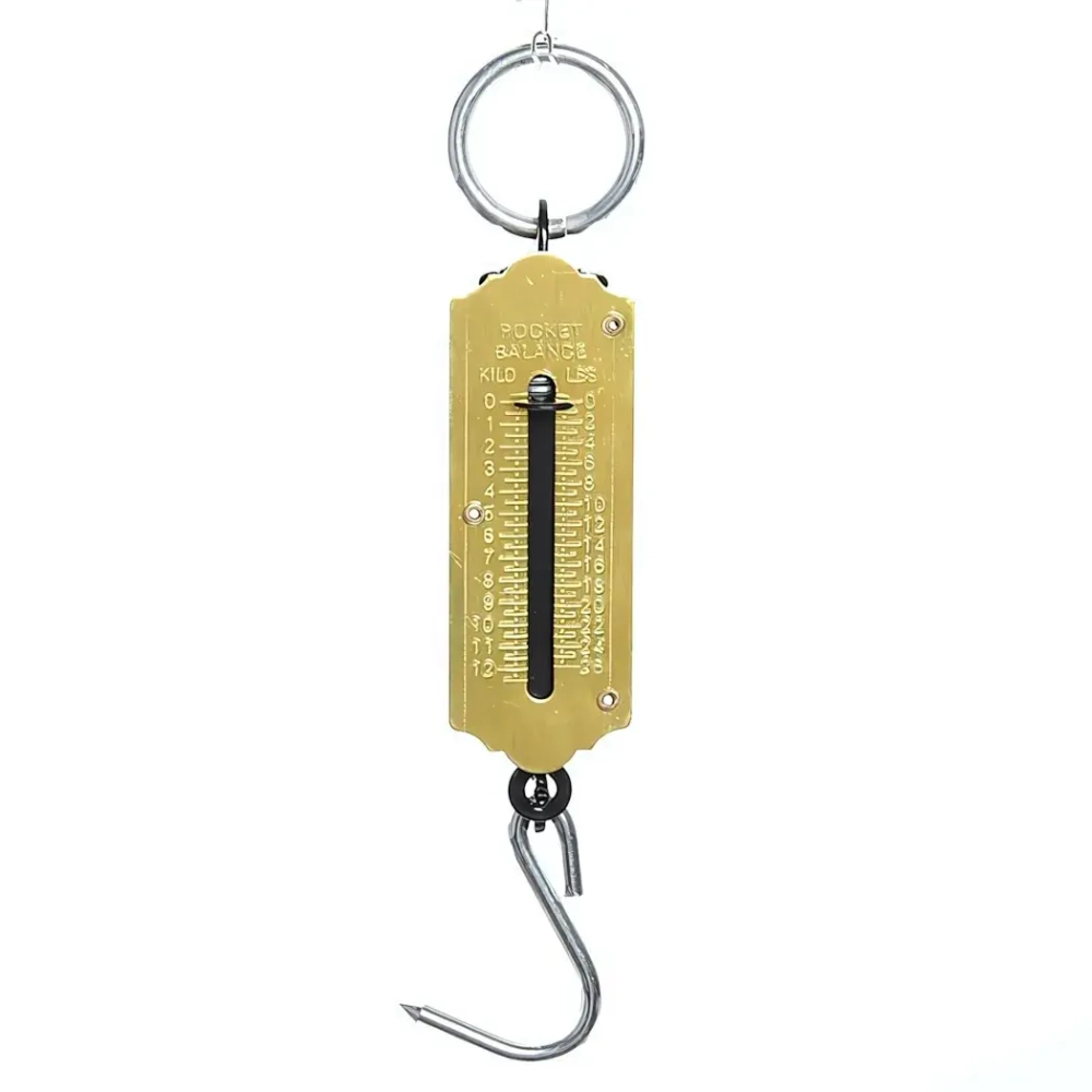 Безмен механический «Золотой стандарт» до 12кг, 17,5*3,5*2 см