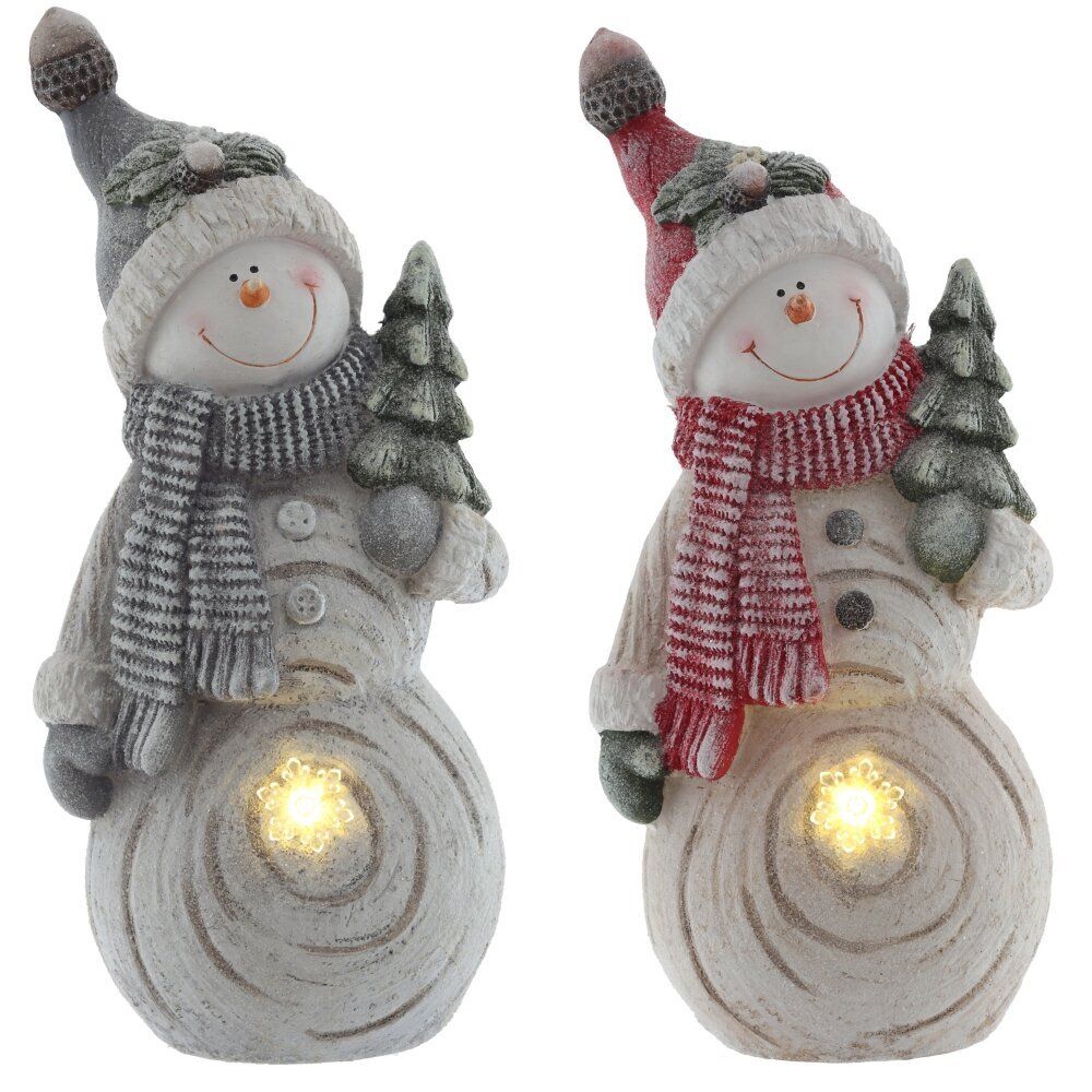 GAEM Фигурка декоративная "Снеговик" с подсветкой (АААх3, н/п), L24 W15 H53 см, 2в.