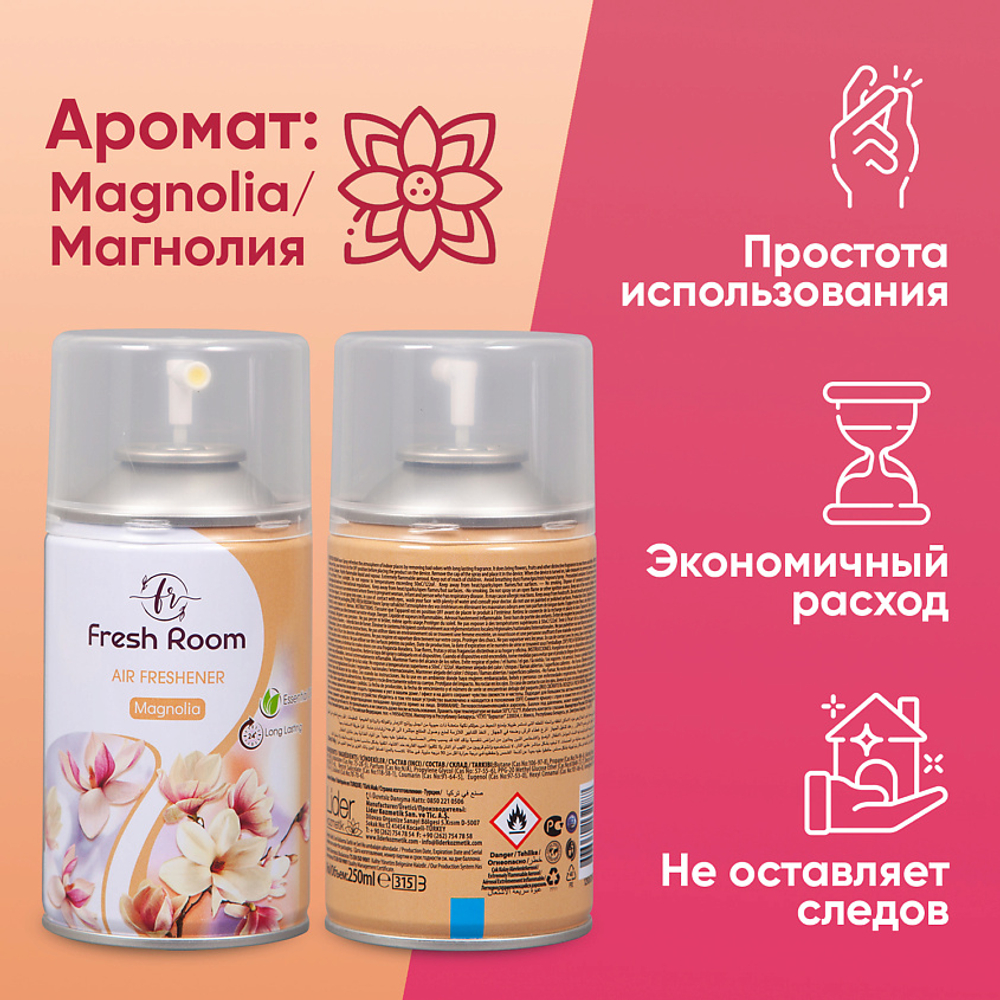 Освежитель воздуха Fresh Room Магнолия 250 мл