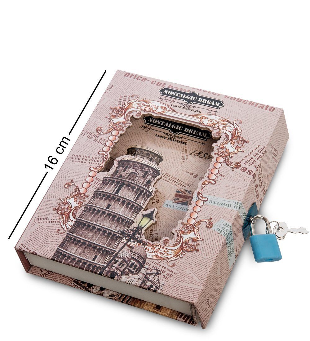 NB-61/1 Блокнот «Воспоминания» в коробке с замком