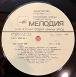 Виниловая пластинка Алла Пугачева – Пришла и говорю (Мелодия) LP